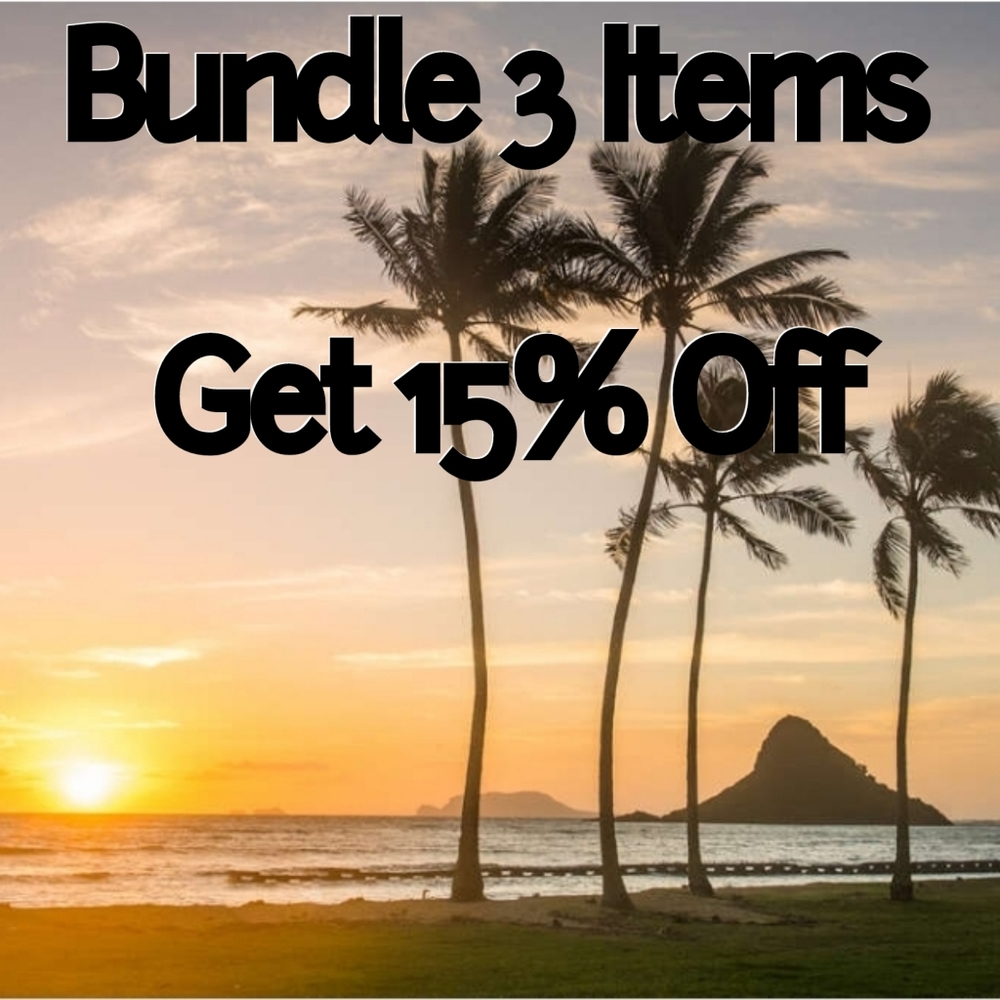 Bundle 3 Items Get 15% Off